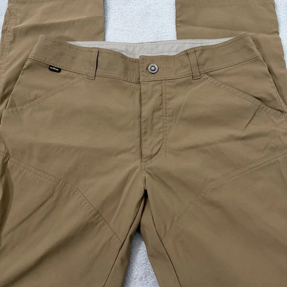 Kuhl Renegade Klassik Pants Mens 34x32 Brown Hiking  Utility Performance Stretch